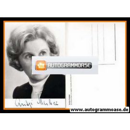 Autogramm Politik | SPD | Antje HUBER | 1970er (Portrait SW) 2