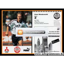 Autogramm Fussball | Eintracht Frankfurt | 1996 | Uwe BINDEWALD
