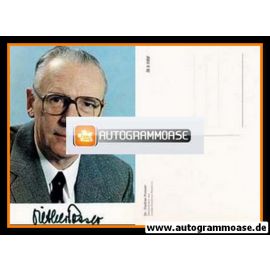 Autogramm Politik | SPD | Diether POSSER | 1970er (Portrait Color)