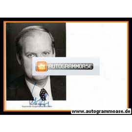 Autogramm Politik | SPD | Dietrich STOBBE | 1970er (Portrait SW) 2