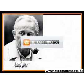 Autogramm Politik | SPD | Heinz Oskar VETTER | 1970er Foto (Portrait SW)