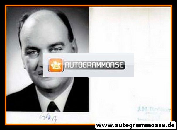 Autogramm Politik | SPD | Hans WERTZ | 1970er (Portrait SW)
