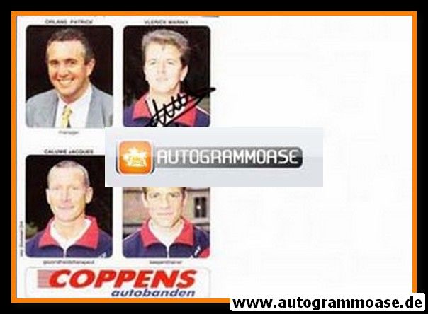 Autogramm Fussball | SC Eendracht Aalst | 1995 | Marnix VLERICK