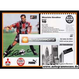 Autogramm Fussball | Eintracht Frankfurt | 1996 | Maurizio GAUDINO