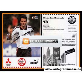 Autogramm Fussball | Eintracht Frankfurt | 1996 | Slobodan KRESOVIC