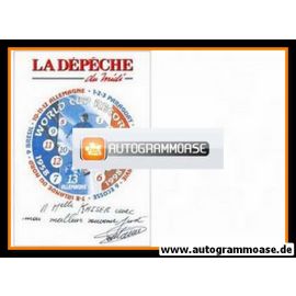 Autogramm Fussball | Frankreich | 1958 WM Retro | Just FONTAINE (La Depeche) 3