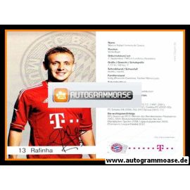 Autogramm Fussball | FC Bayern München | 2012 Druck | RAFINHA