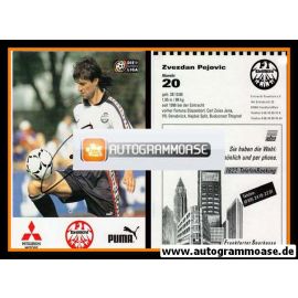 Autogramm Fussball | Eintracht Frankfurt | 1996 | Zvezdan PEJOVIC