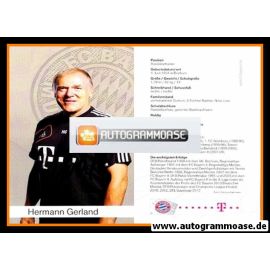 Autogramm Fussball | FC Bayern München | 2012 | Hermann GERLAND