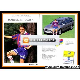 Autogramm Fussball | FC Bayern München | 1996 Druck | Marcel WITECZEK
