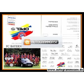 Mannschaftskarte Fussball | FC Bayern München | 1994 Opel (Klappkarte)
