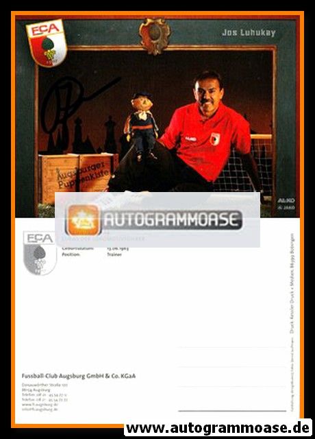 Autogramm Fussball | FC Augsburg | 2010 | Jos LUHUKAY