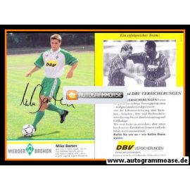 Autogramm Fussball | SV Werder Bremen | 1995 Druck | Mike BARTEN