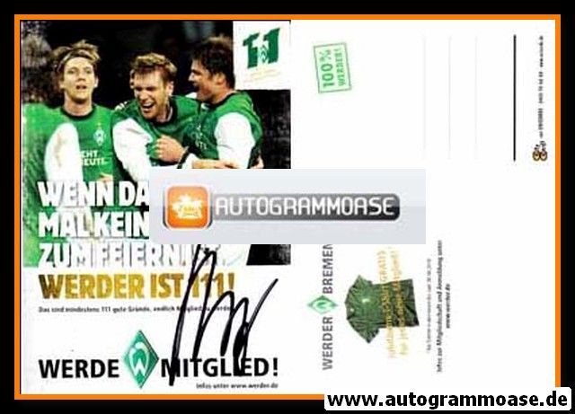 Autogramm Fussball | SV Werder Bremen | 2010 | WERDER IST 111! + Autogramm