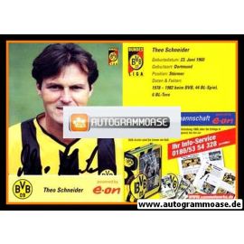 Autogramm Fussball | Borussia Dortmund | 2000er TM | Theo SCHNEIDER