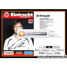 Autogramm Fussball | Eintracht Frankfurt | 2012 | Christian KOLODZIEJ