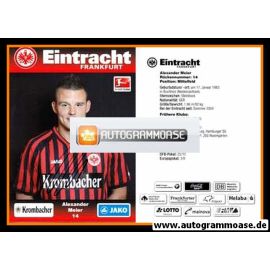 Autogramm Fussball | Eintracht Frankfurt | 2012 | Alexander MEIER