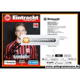 Autogramm Fussball | Eintracht Frankfurt | 2012 | Bastian OCZIPKA