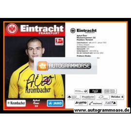 Autogramm Fussball | Eintracht Frankfurt | 2012 | Aykut ÖZER