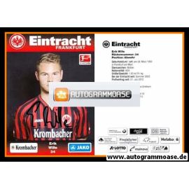 Autogramm Fussball | Eintracht Frankfurt | 2012 | Erik WILLE