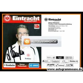 Autogramm Fussball | Eintracht Frankfurt | 2012 | Rainer FALKENHAIN