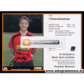 Autogramm Fussball | Eintracht Frankfurt | 2000 | Thomas REICHENBERGER