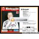 Autogramm Fussball | Eintracht Frankfurt | 2012 | Reiner...
