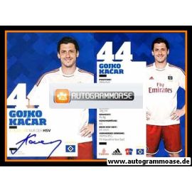 Autogramm Fussball | Hamburger SV | 2012 | Gojko KACAR