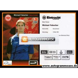 Autogramm Fussball | Eintracht Frankfurt | 2007 | Michael FABACHER