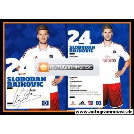 Autogramm Fussball | Hamburger SV | 2012 | Slobodan RAJKOVIC