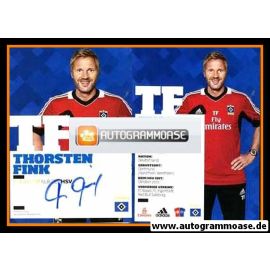 Autogramm Fussball | Hamburger SV | 2012 | Thorsten FINK