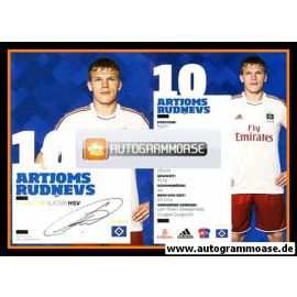 Autogramm Fussball | Hamburger SV | 2012 | Artjoms RUDNEVS