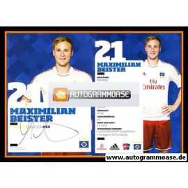 Autogramm Fussball | Hamburger SV | 2012 | Maximilian BEISTER