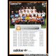 Mannschaftskarte Fussball | Hamburger SV | 1984 Adidas