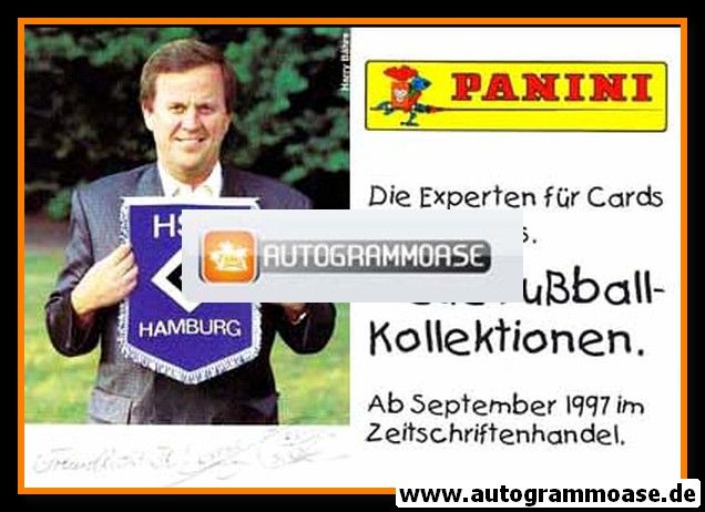 Autogramm Fussball | Hamburger SV | 1997 Panini | Harry BÄHRE