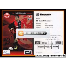 Autogramm Fussball | Eintracht Frankfurt | 2007 | Junichi INAMOTO