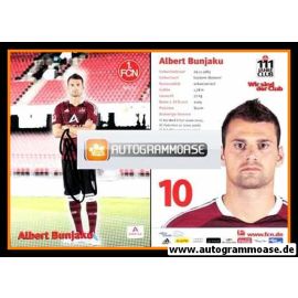 Autogramm Fussball | 1. FC Nürnberg | 2011 | Albert BUNJAKO