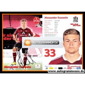 Autogramm Fussball | 1. FC Nürnberg | 2011 | Alexander ESSWEIN