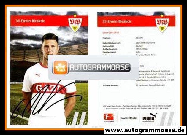 Autogramm Fussball | VfB Stuttgart | 2011 | Ermin BICAKCIC