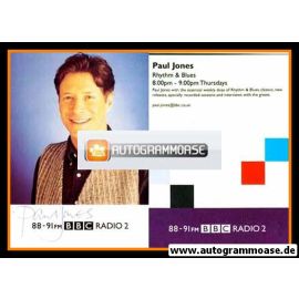Autogramm Radio | BBC 2 | Paul JONES | 2000er "Rhythm & Blues"