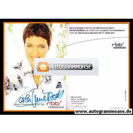 Autogramm TV | RBB | Carla KNIESTEDT | 2010er "Heimatjournal"