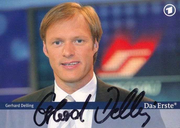 Autogramm TV | ARD | Gerhard DELLING | 2000er (Portrait Color) Görgen