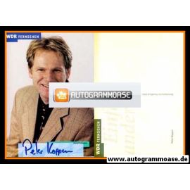 Autogramm TV | WDR | Peter KOPPEN | 2000er (Portrait Color)