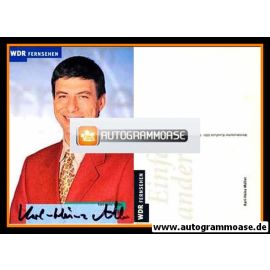 Autogramm TV | WDR | Karl-Heinz MÜLLER | 2000er (Portrait Color) 2
