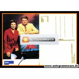 Autogramme TV | WDR | Sabine SCHOLT + Christian GRAMSCH | 1990er "Aktuelle Stunde"
