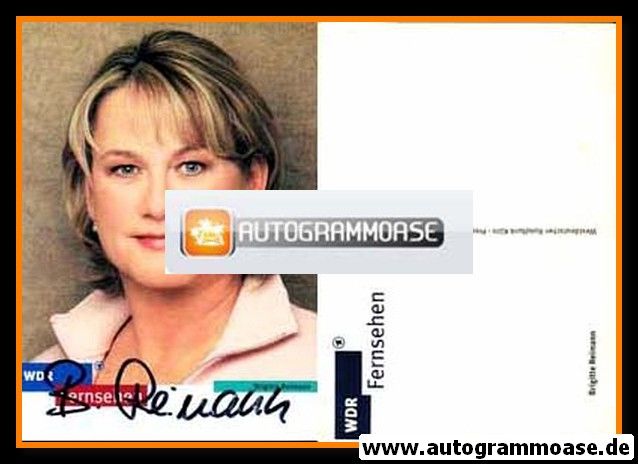 Autogramm TV | WDR | Brigitte REIMANN | 2000er (Portrait Color) Fürst