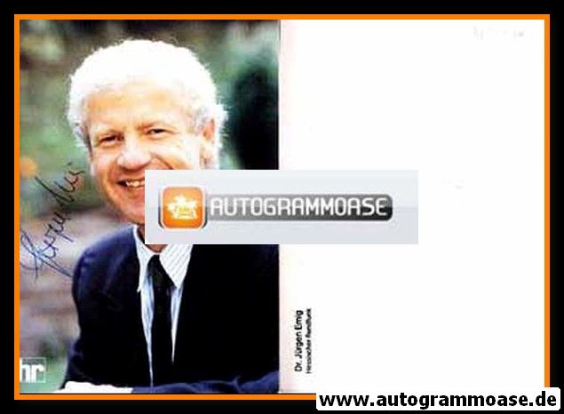 Autogramm TV | HR | Jürgen EMIG | 1990er (Portrait Color)