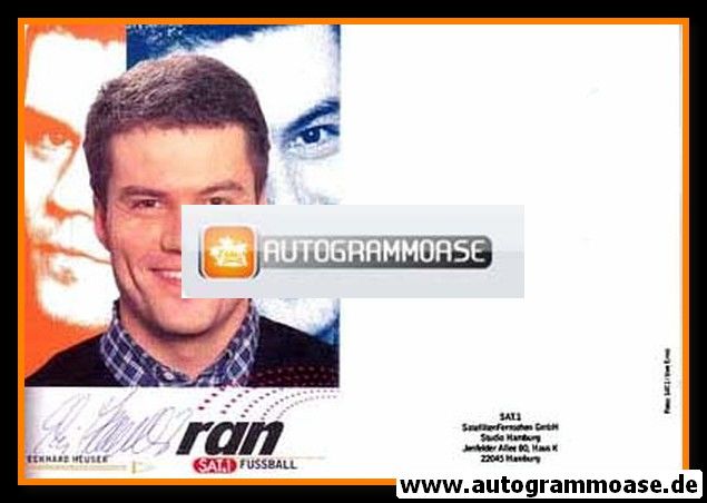 Autogramm TV | SAT1 | Eckhard HEUSER | 1990er "Ran"