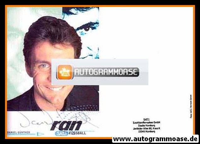 Autogramm TV | SAT1 | Daniel GÜNTHER | 1990er "Ran"