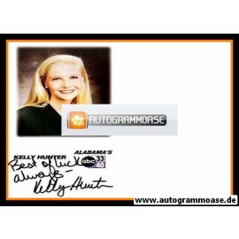 Autogramm TV | ABC | Kelly HUNTER | 2000er "Alabama´s 33/40"